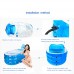 Bathtubs Freestanding LI HAO Shop Simple Household Inflatable Folding Tub Adult Thicker Tub (Clear Blue) (Size : Large) - B07H7J6C1N